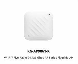 Ruijie WiFi 7 RG-AP9861-R
